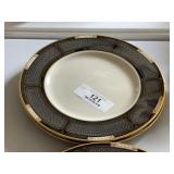 2 Lenox Platinum Plates