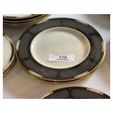 2 Lenox Platinum Plates