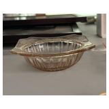 Pink Depression Candy Dish