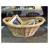 Basket of Collectible Books