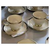 2 Sets Lenox Cups & Saucers
