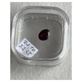 Large Oval Garnet Collectible Gemstone