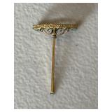 Gold Filled Antique Victorian Brooch