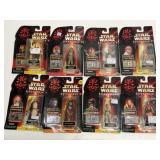 8 Star Wars Episode I Carded Figures