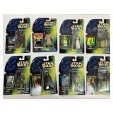 8 Star Wars Power of the Force Figures