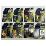 8 Star Wars POTF Carded Figures