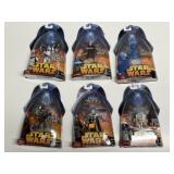 6 Star Wars Revenge of the Sith Figures