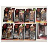 8 Star Wars Action Figures & Finn Bobblehead