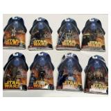 8 Star Wars ROTS Carded Figures