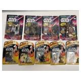 8 Star Wars Bend-Ems & Action Masters Figures