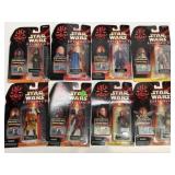 8 Star Wars Episode I Carded Figures