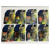 8 Star Wars POTF Carded Figures