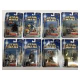 8 Star Wars Carded Action Figures