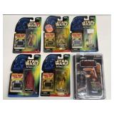 6 Star Wars Carded Action Figures