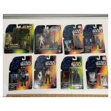 8 Star Wars POTF Figures w/ 2 Deluxe Sets