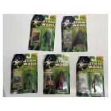 5 Star Wars POTJ Figures