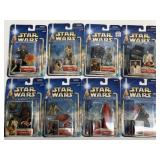 8 Star Wars Carded Action Figures