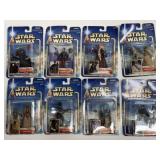 8 Star Wars Carded Action Figures