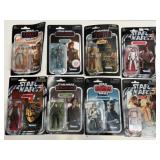 8 Star Wars Kenner Retro Carded Figures