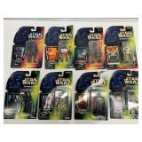 8 Star Wars: The Power of the Force Kenner Figures