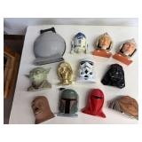 Star Wars Character Head Mug Lot