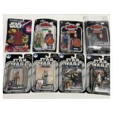 8 Star Wars Figure Lot Trilogy & Retro Mix MOC