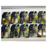 10 Star Wars POTF Carded Figures
