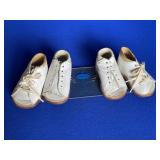 Vintage Baby Shoe Display