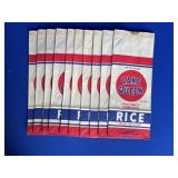 10 Paper Rice Bags