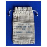 Draw String Bank Bag