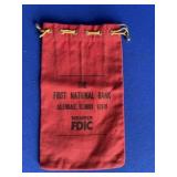 Draw String Bank Bag