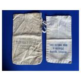 2 Cloth Bank Bags