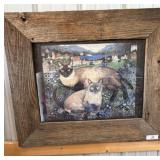 Hand Crafted Frame & Misc.