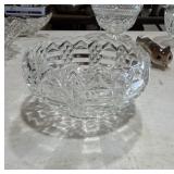 Beautiful Scalloped Edge Glass Bowl