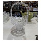 Beautiful Crystal Glass Basket