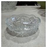 Cut Glass Candy Dish