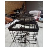 Antique Vintage Bird Cage Dï¿½cor