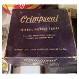 Vintage Crimp Seal Electric Package Sealer