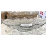 Large Glass Salad Bowl