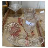 Lot of Glass & Crystal Dishes