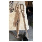 Antique Oxen Yoke, Eveners & Crutch