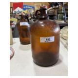 Large Purex Amber Bottle