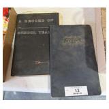 Vintage School Record Book / Ledger
