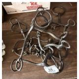 Lot of Old Horse Bits & Loops