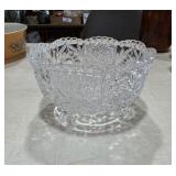 Cut Glass Large Bowl