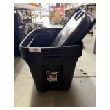 Four 20 Gallon Totes & Lids