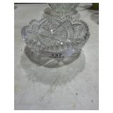Cut Glass Crystal Bowl