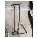 Vintage Long Handled Hook & Misc.