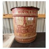 Vintage Pepsi Cola Double Dot 5 Gallon Can