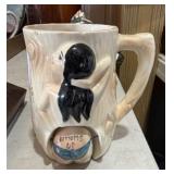 Vintage Bottoms Up Coffee Cup